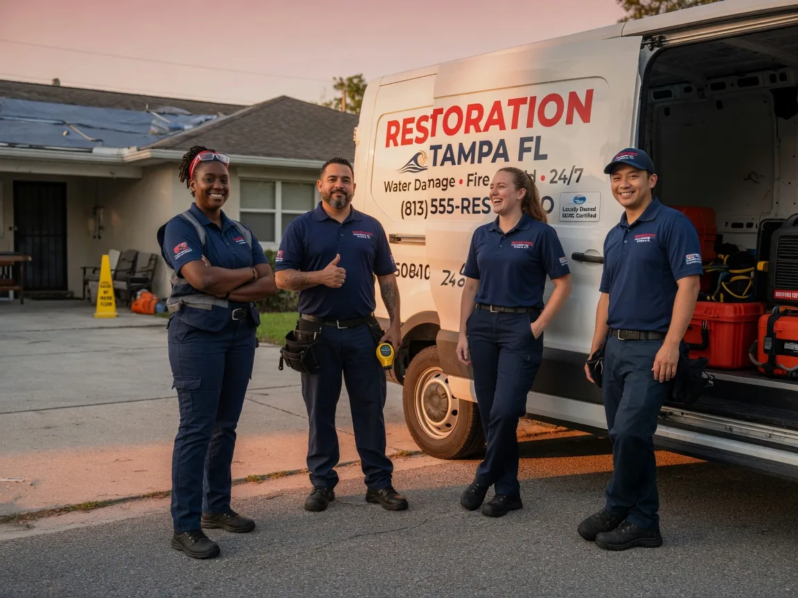 Water Damage Restoration company in Peoria, IL