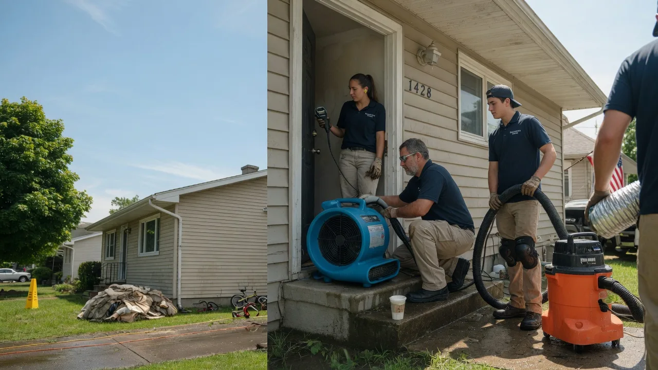 Water Damage Restoration in Peoria, IL near me